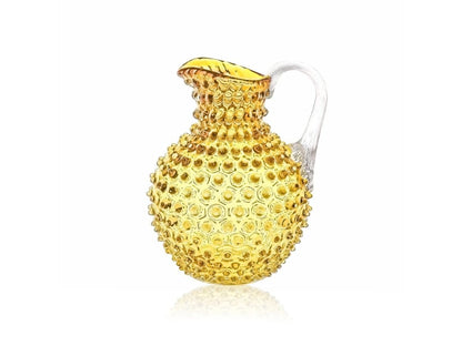 Underlay Amber Hobnail Jug