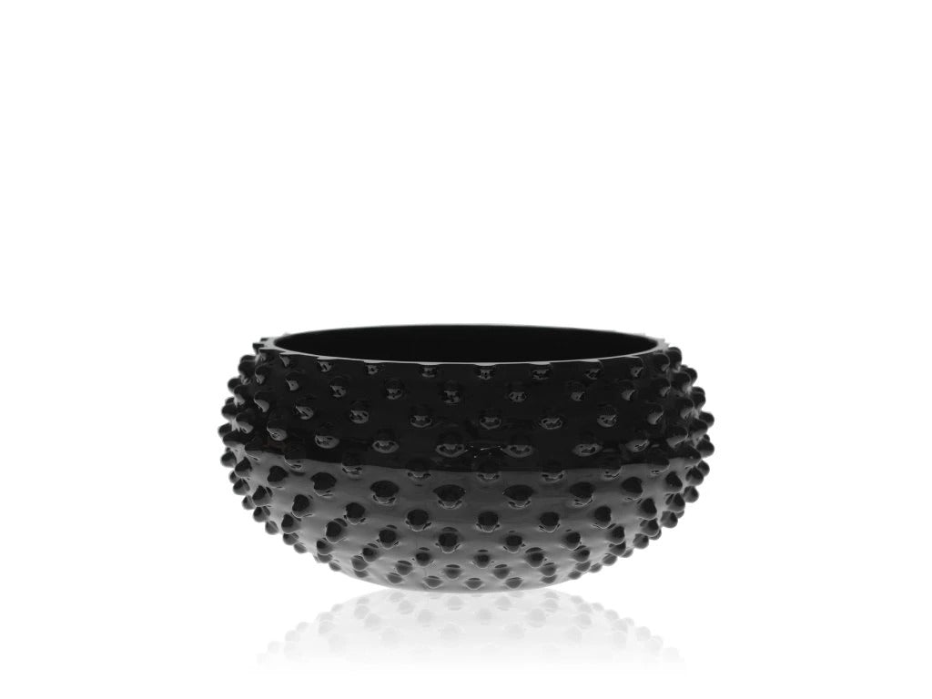 Black Hobnail - Large Bowl