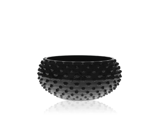 Black Hobnail - Large Bowl