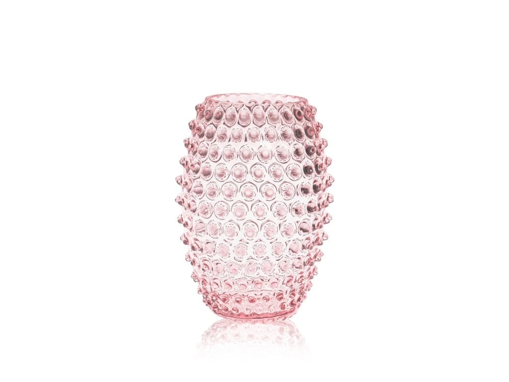 Rosaline Hobnail Oval Vase