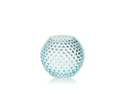 Underlay Azure Hobnail Round Vase