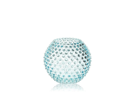 Underlay Azure Hobnail Round Vase