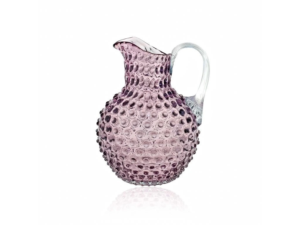 Underlay Violet Hobnail Large Jug