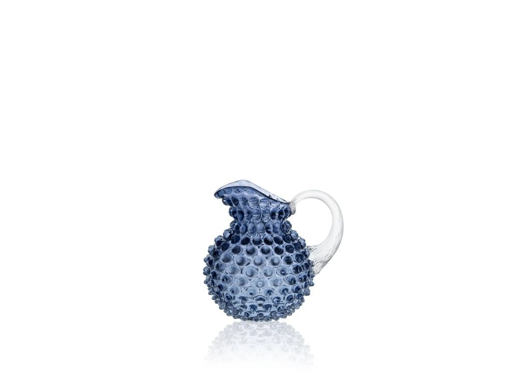 Underlay Blue Smoke Hobnail Creamer