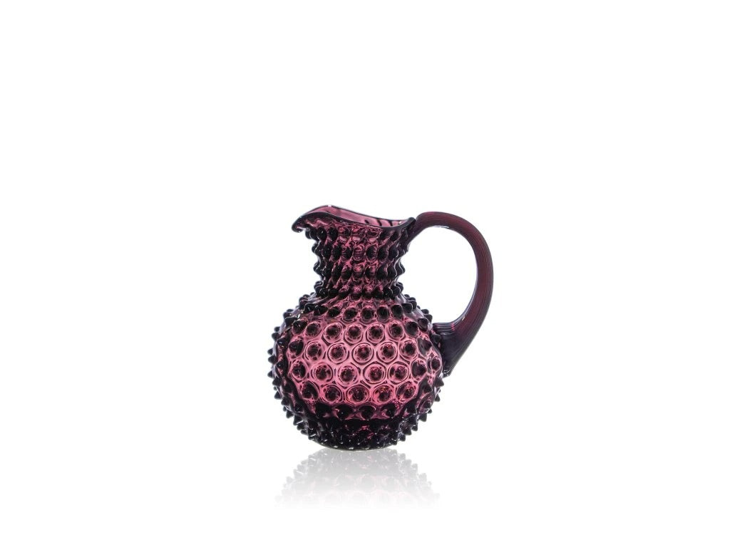 Violet Hobnail Jug