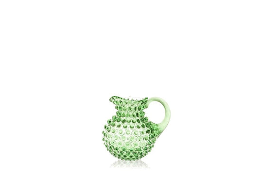 Light Green Hobnail Creamer