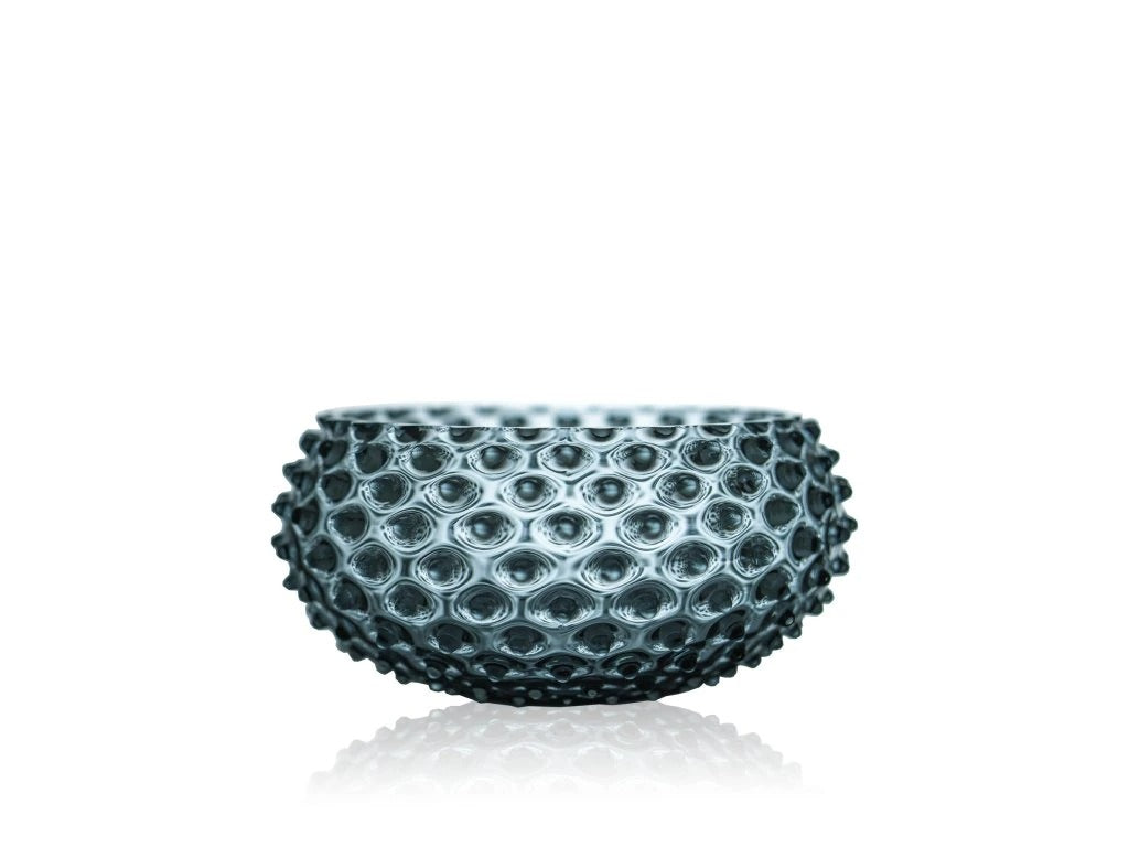 Misty Blue Hobnail Large Bowl