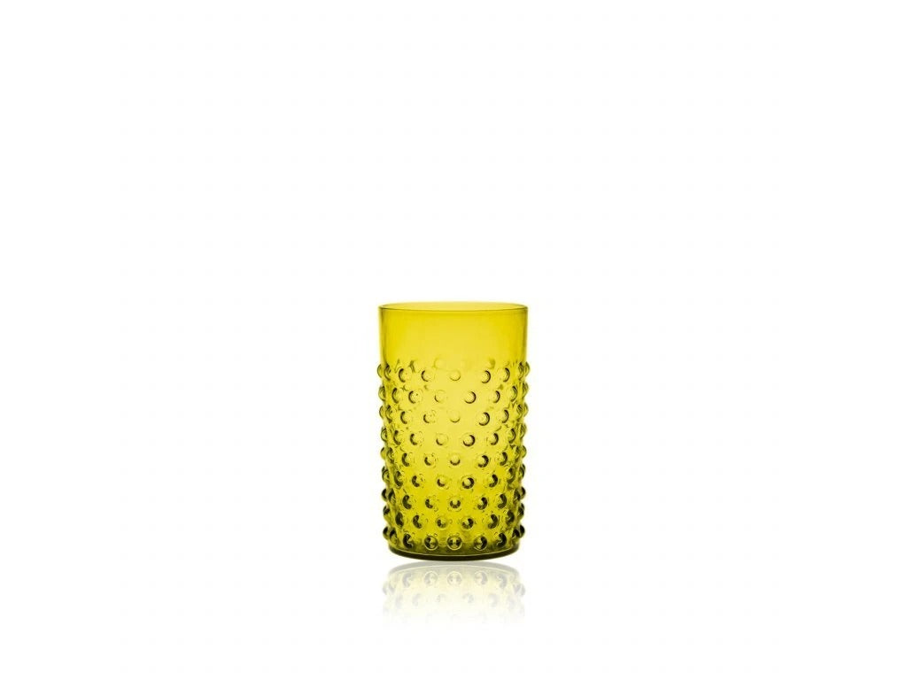 Bonsai Green Hobnail Tumblers