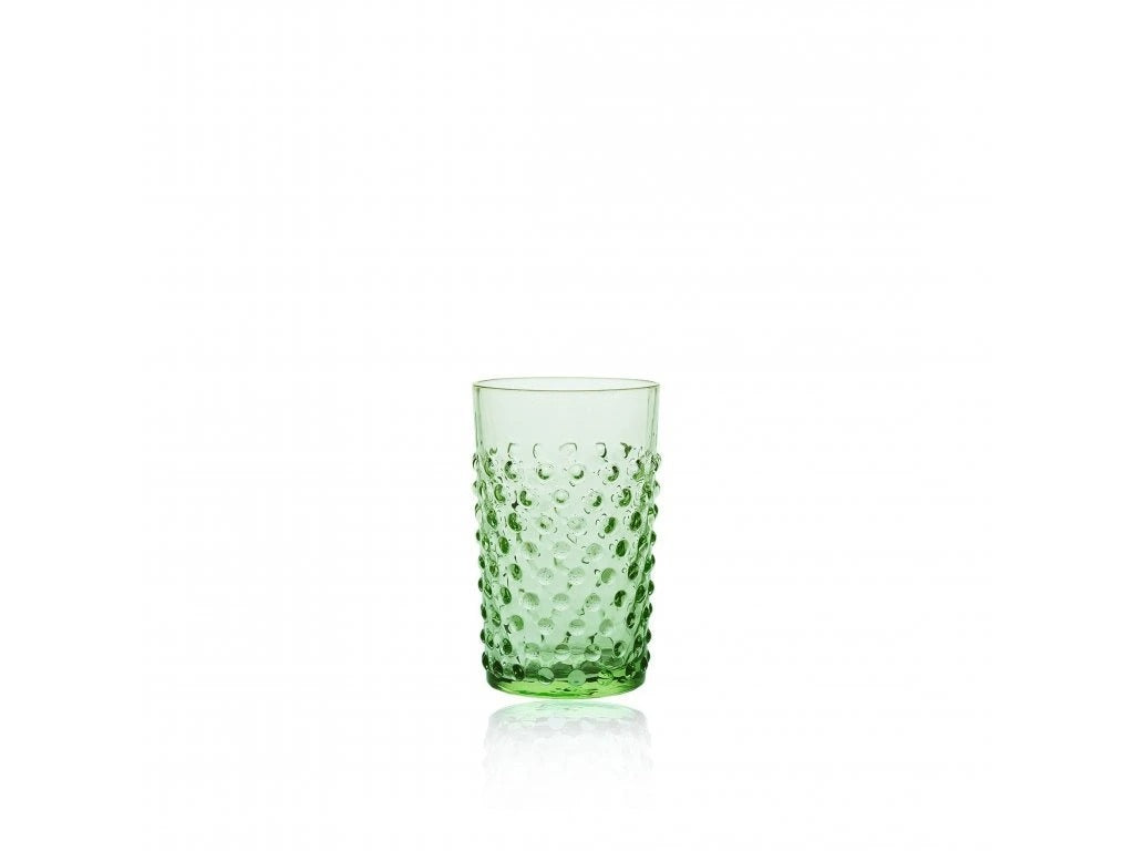 Light Green Hobnail Tumblers