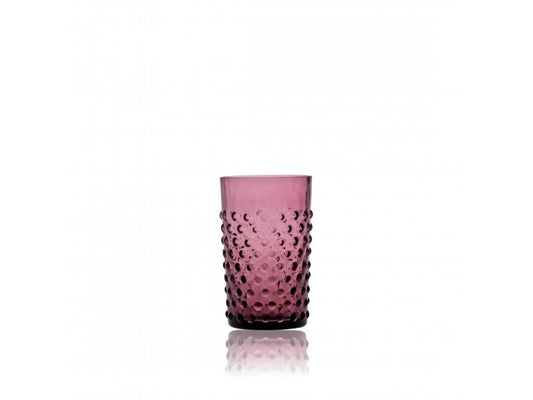 Violet Hobnail Tumblers