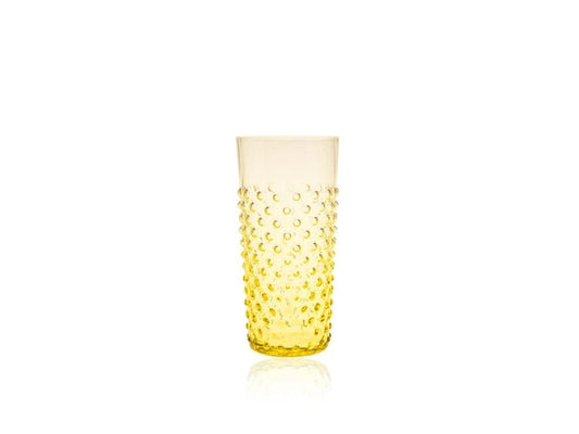 Citrine Hobnail - Tumblers Large (x4)