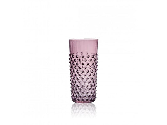 Underlay Violet Hobnail Tumblers Large