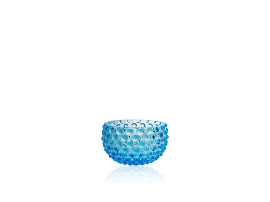 Azure Hobnail Small Bowl