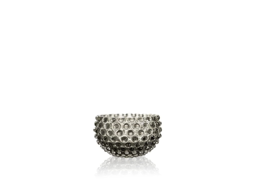 Underlay Black Smoke Hobnail Small Bowl
