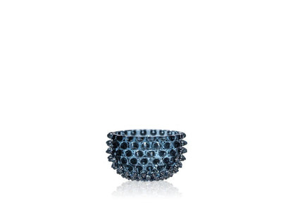 Underlay Blue Smoke Hobnail Small Bowl