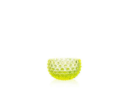 Neon Citrine Hobnail Small Bowl