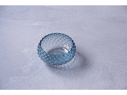 Underlay Blue Smoke Hobnail Large Bowl