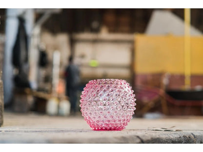 Rosaline Hobnail Round Vase
