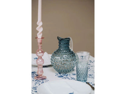 Underlay Blue Smoke Hobnail Large Jug 2L