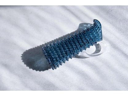 Underlay Blue Smoke Hobnail Jug Tall
