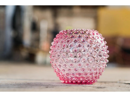 Rosaline Hobnail Round Vase