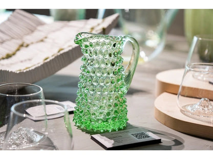 Light Green Hobnail Mini Tall Jug