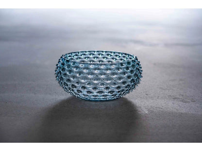 Underlay Blue Smoke Hobnail Large Bowl
