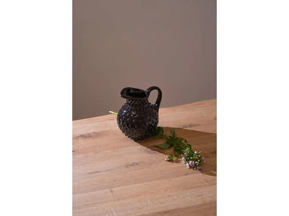 Black Hobnail Jug 1L