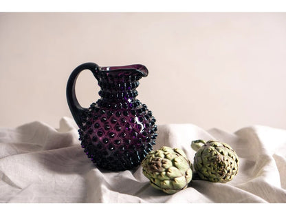 Violet Hobnail Jug