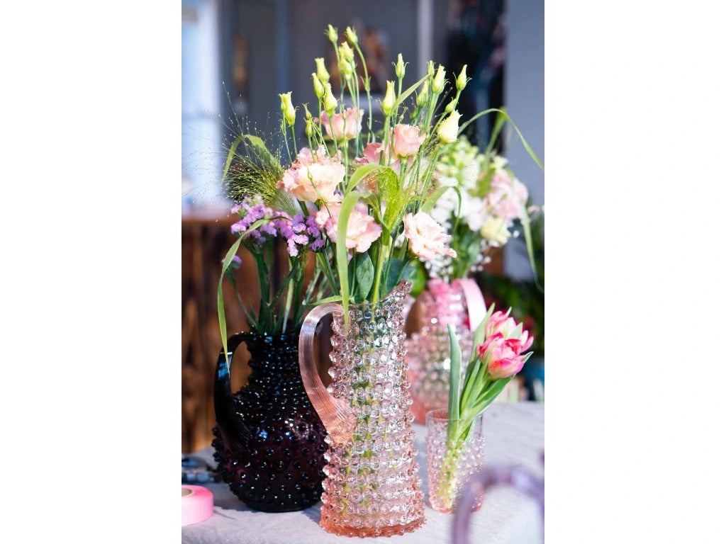 Rosaline Hobnail Jug Tall