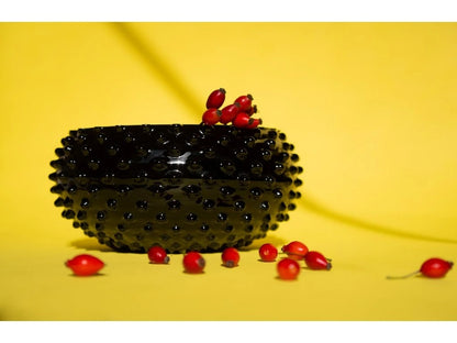 Black Hobnail - Large Bowl