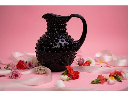 Black Hobnail Pitcher 2L