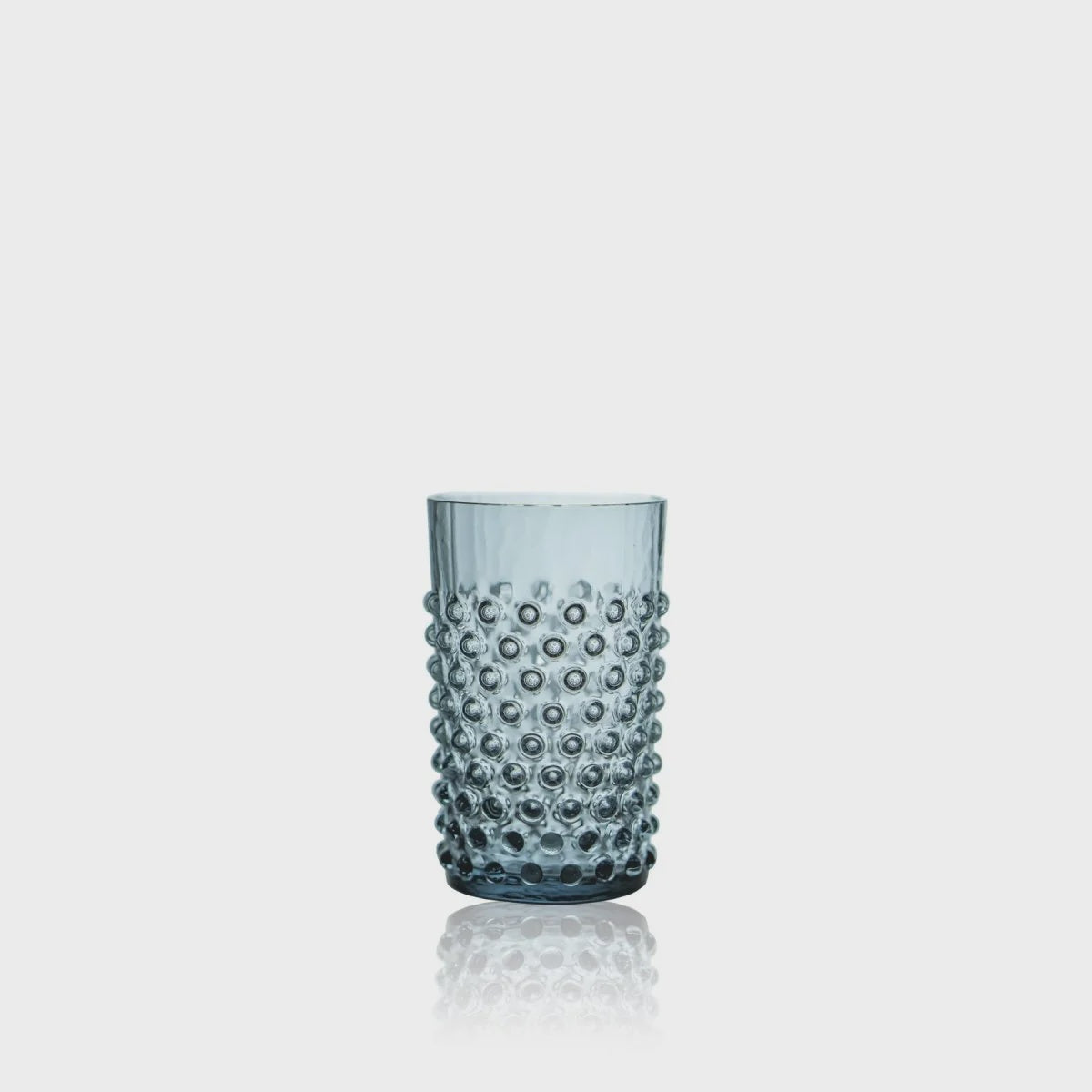 Misty Blue Hobnail Tumblers (set of 6)